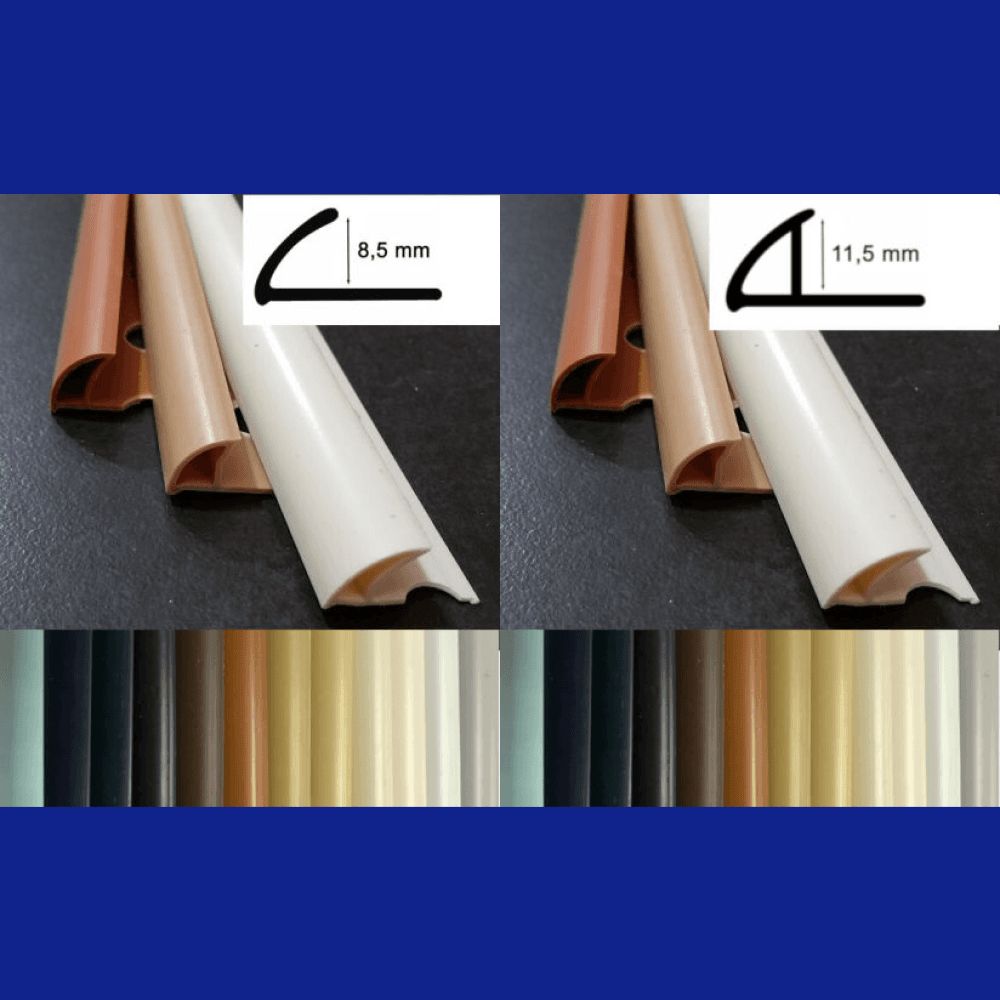 GUARDACANTO PVC LISO