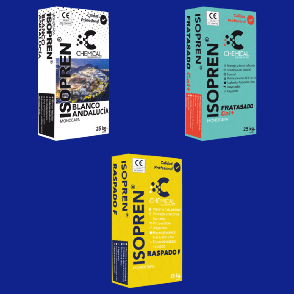 MORTEROS DE MONOCAPA